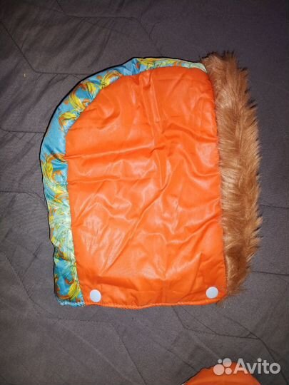 Зимний комбинезон для средней собаки