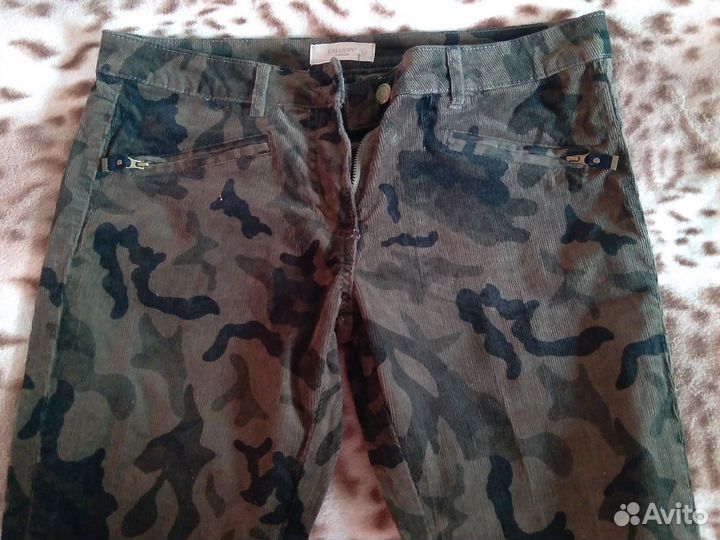 Джинсы микровельвет calliope L