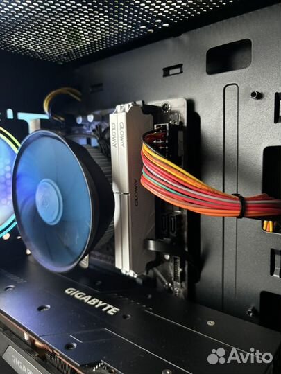 Игровой пк i3 10100f/rx 5600xt