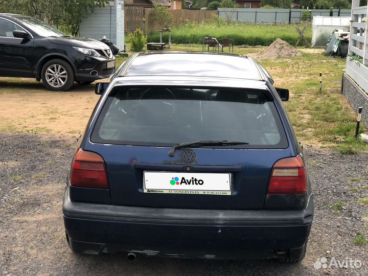 Volkswagen Golf 1.8 МТ, 1995, 146 540 км
