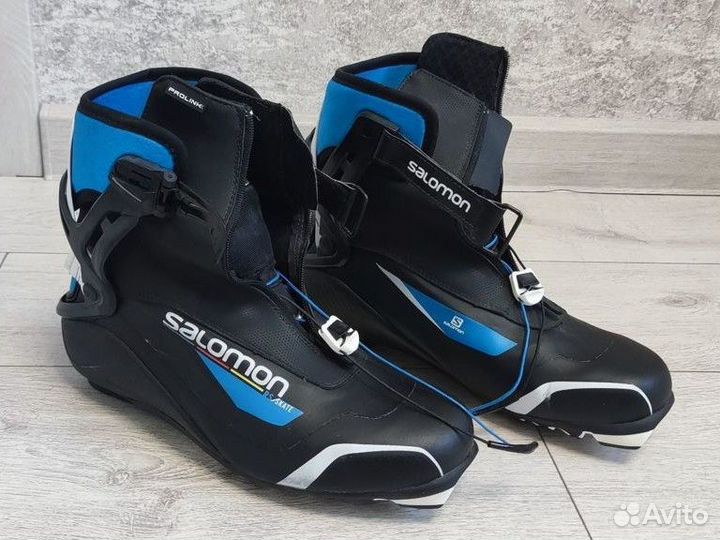 Лыжные ботинки salomon prolink
