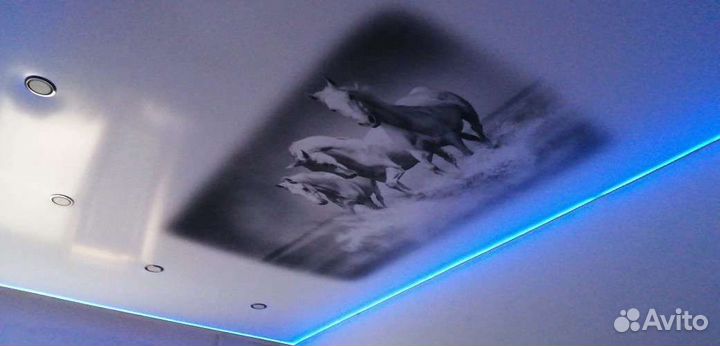 Натяжные потолки