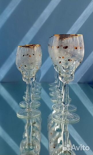 Рюмки/ фужеры Богемия, 80 е