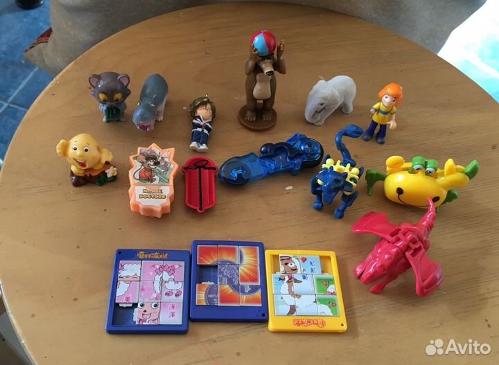 Игрушки из Киндер, McDonald’s