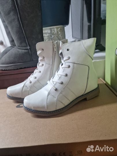 Ботинки натуральные новые