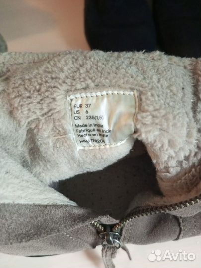 Ботинки женские 37 размер натуральная кожа