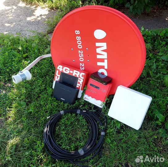Безлимитный интернет 4g + спутниковое тв