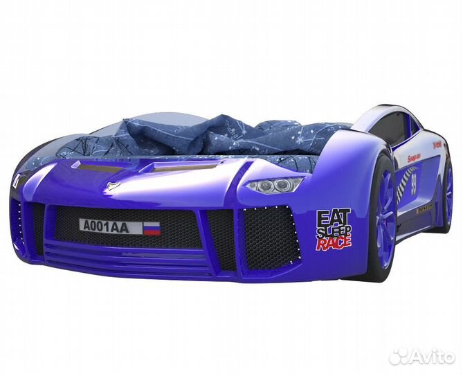 Кровать машина