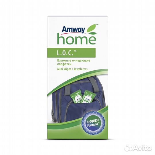 Amway / L.O.C. Влажные очищающие салфетки