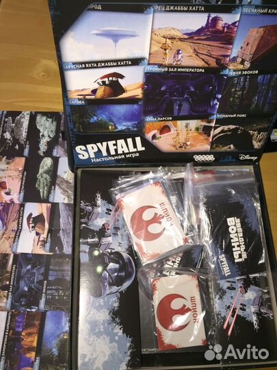Настольная игра новая «Звёздные войны» spyfall