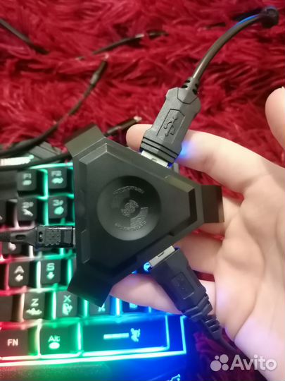 Клавиатура и мышь для телефона