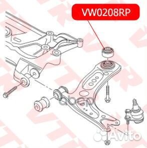 Полиуретановый сайлентблок рычага передней подв