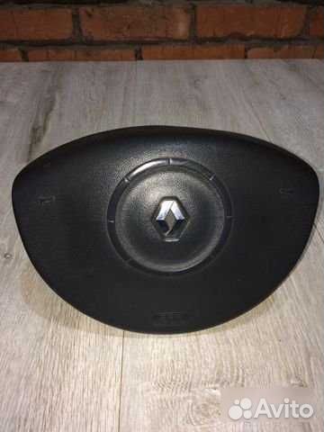 Подушка безопасности водительская Renault Megane 2