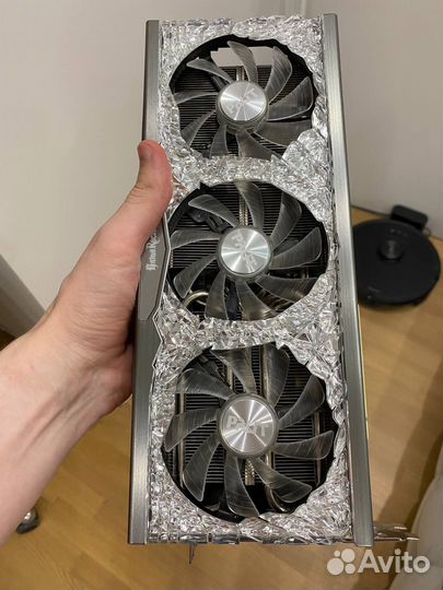 Видеокарта rtx Palit 3070ti GameRock