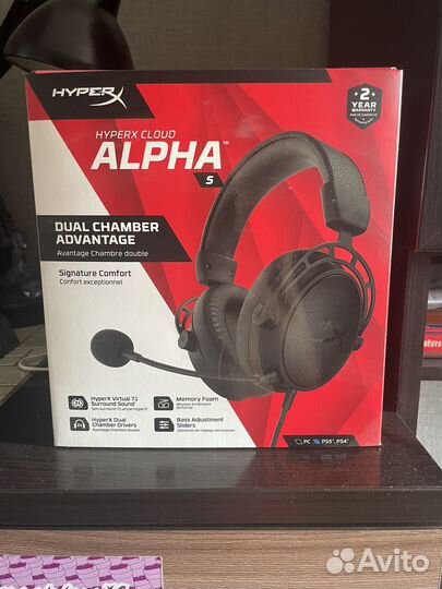 Наушники HyperX Cloud Alpha S