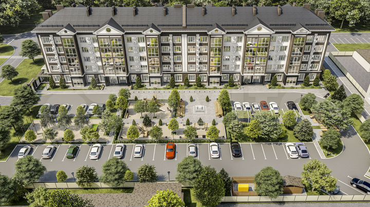 2-к. квартира, 69,6 м², 3/5 эт.