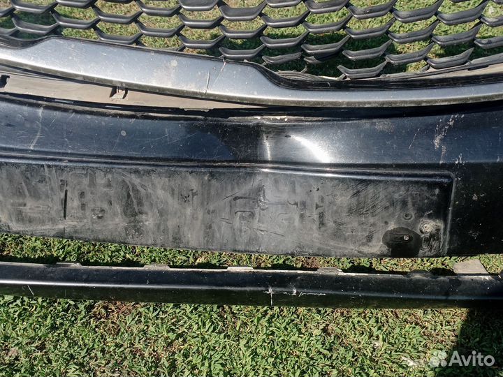 Бампер бу слом передний Киа Рио 3 2016 г бу