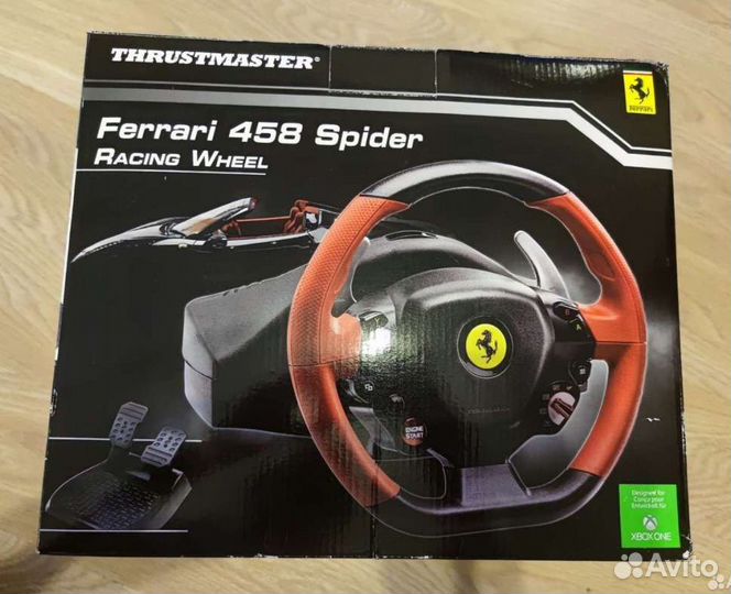 Руль thrustmaster ferrari 458 spider