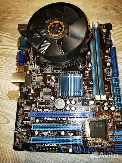 Комплект на s775 Asus P5G41T-M LX2