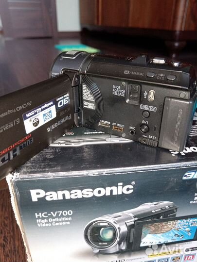 Видеокамера panasonic hc v700