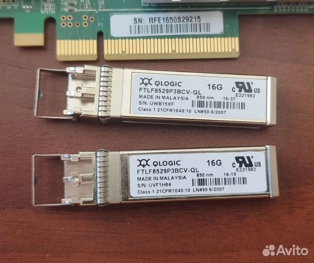 Контроллер qlogic 16Gb FC QLE2672