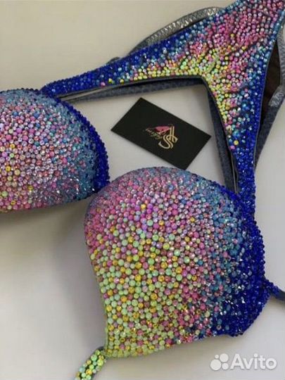 Купальник и украшения для фитнес бикини sv