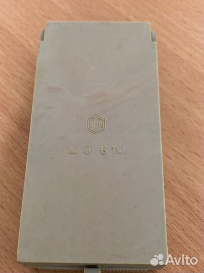 Бритвенный станок в футляре. СССР