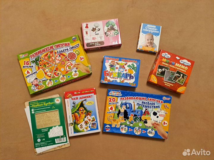 Лото мими мемо умные кубики Чей домик