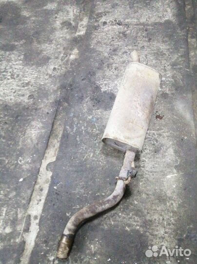 Глушитель задний Opel Corsa D хетчбэк 3-Х дв