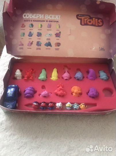 Развивающая игра, пазлы, набор троллей, киндеры