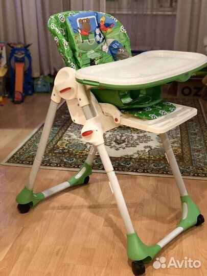 Стульчик для кормления chicco Polly 2 in 1