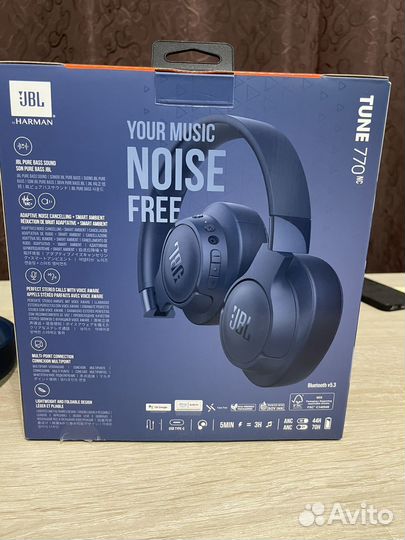 Беспроводные наушники jbl 770