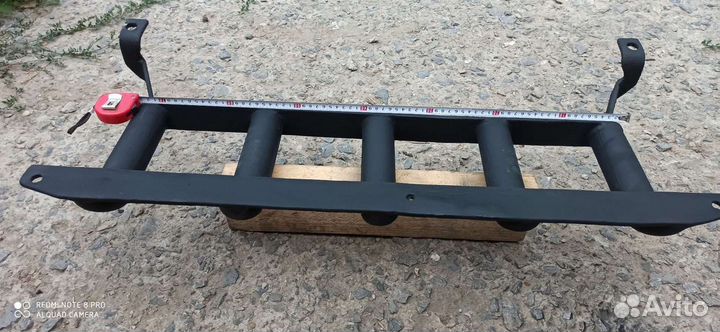 Защита бампера и нижней передней части кузова Нива