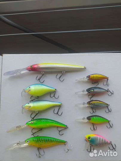 Воблеры Salmo, Rapala, Strike Pro, Liberty