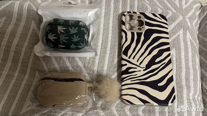 Чехол на iPhone 14 pro max и чехлы на Airpods pro