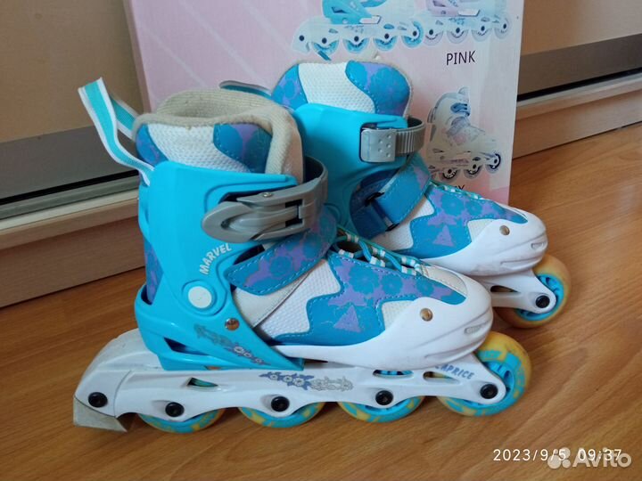 Ролики детские размер 31-34 фирмы Alpha Caprice
