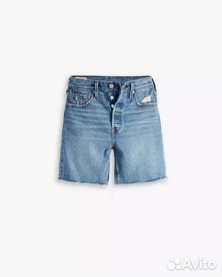 Шорты Levis 501 Mid Thigh, Medium Wash