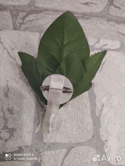 Свадебная бутоньерка