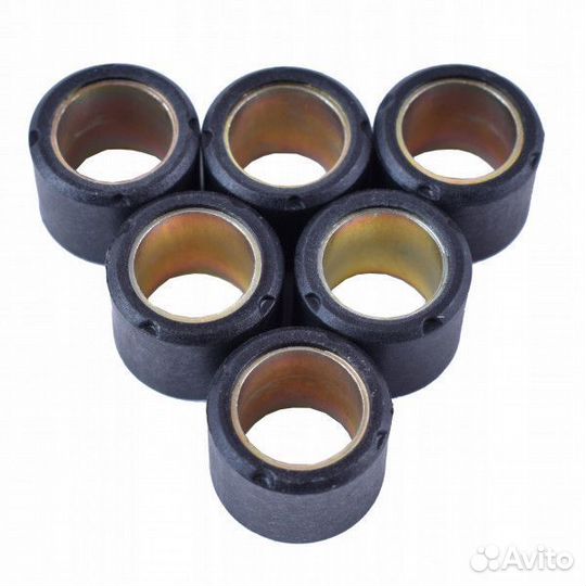 Ролик вариатора (компл 6 шт) 16х13 7,5 гр GY6-50