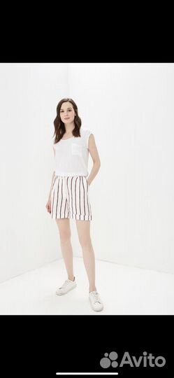 Льняные шорты Mango р.42-44