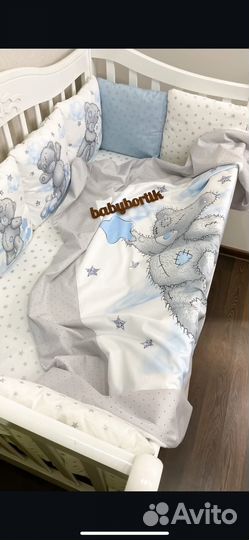 Комплект в детскую кроватку бортики