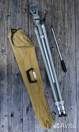 Редкий трехсекционный штатив шлм 