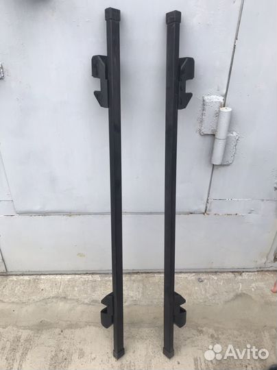 Багажник на релинги автомобиля ваз приора