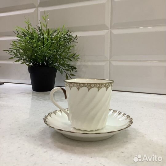 Чашки кофейные лфз костяной фарфор