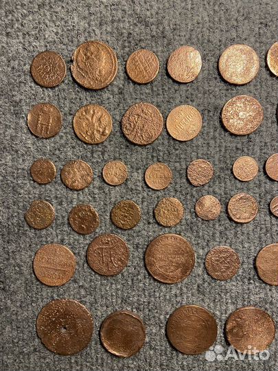 Царская медь коллекция 60 штук