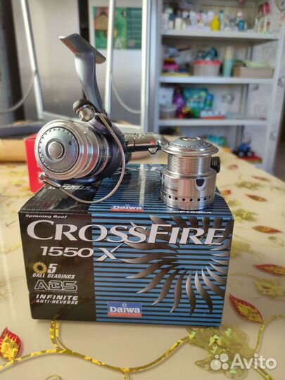Катушка daiwa crossfire 1550x