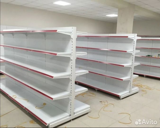 Стеллаж торговый островной