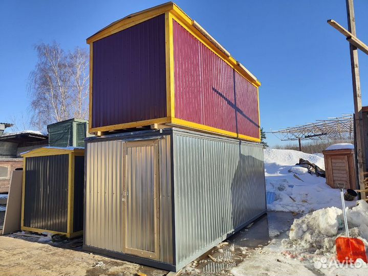 Бытовка зимняя утепленная. Выдерживает до -30