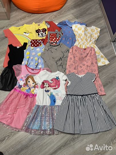 Вещи пакетом на девочку 116