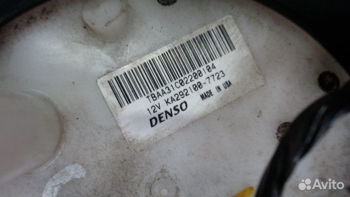 Насос топливный электрический Honda Civic 2015, 20